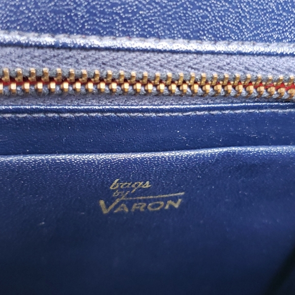 Vintage Varon Water Color Flower Purse Bag - Picture 8 of 12